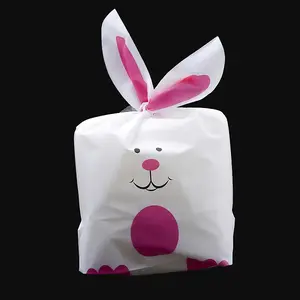 Bunny Plastic Candy Bags