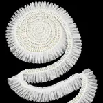 4 Yards Polyester Pleated Lace Trim