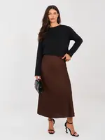 Čierna mikina s dlhými rukávmi