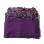 Flower Pattern Polyester Mesh Tulle Fabric