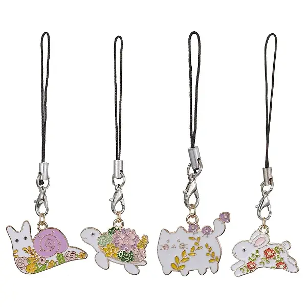 Alloy Enamel Mobile Straps