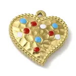 304 Stainless Steel Enamel Pendants