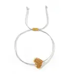 Adjustable Braided Polyester Cord Bracelets for Friendship and Couple