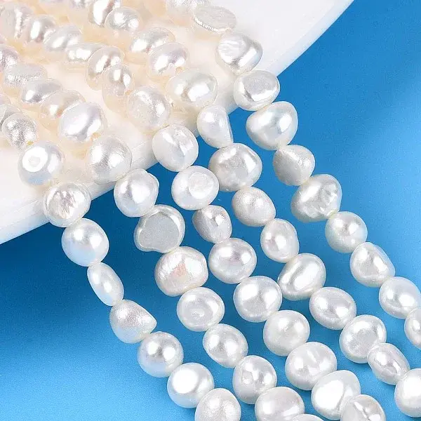 Natural Cultured Freshwater Pearl Beads Strands