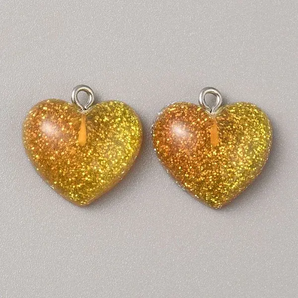 Transparent Resin Pendants