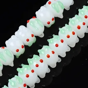 Handmade Bumpy Lampwork Beads Strands
