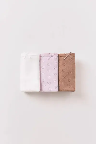 Bavlnené tangá nohavičky women'secret 3-pak