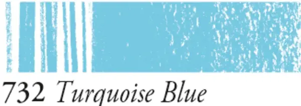 Pastel v tužce Sennelier – 732 Turquoise Blue