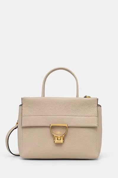 Kožená kabelka Coccinelle