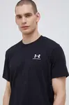 Tréninkové tričko Under Armour Logo Embroidered černá barva, 1373997