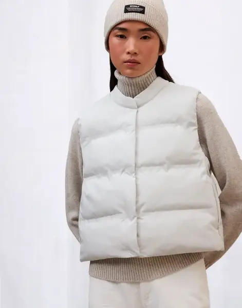 ECOALF Pounce Vest Woman BONE M