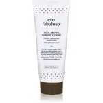 EVO Fabuloso Colour Boosting Treatment kondicionér pro zvýraznění barvy vlasů odstín Cool Brown 220 ml