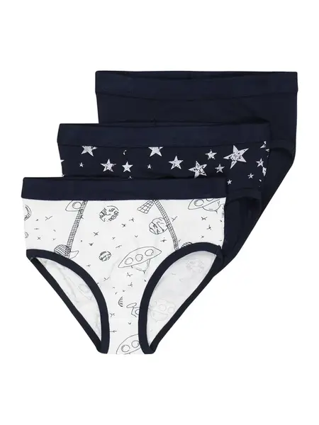 JACKY Nohavičky  tmavomodrá / biela