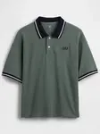 GAP Detské oversize polo tričko s logom