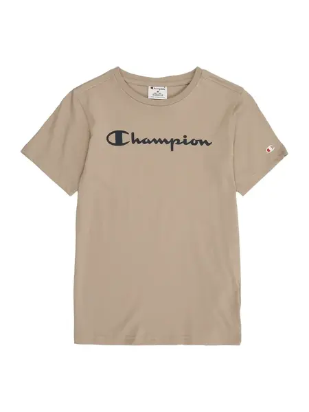 Champion Authentic Athletic Apparel Tričko  béžová / čierna