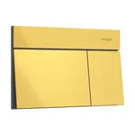 Hansgrohe iFrame Element E ovládacie tlačidlo kov leštený vzhľad zlata lesk 66003990