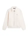TOMMY HILFIGER Tepláková bunda 'ESSENTIAL'  biela