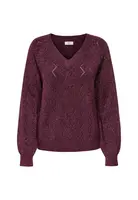 Jacqueline De Yong svetr s výstřihem do V