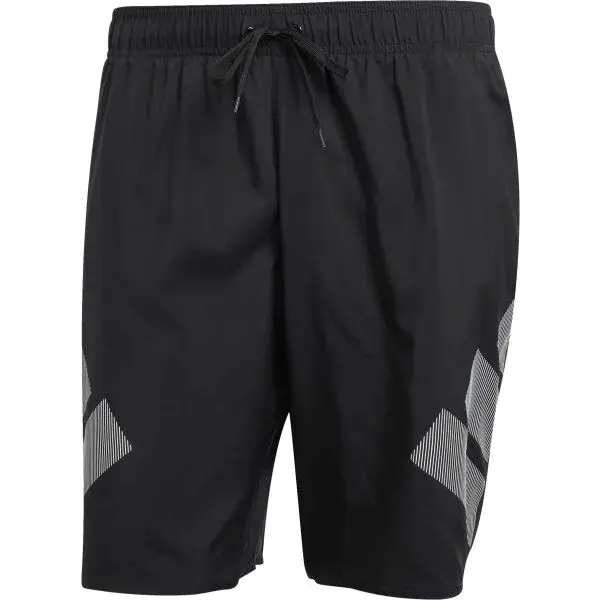 adidas BIG BARS SH 8IN Pánské šortky, černá, velikost