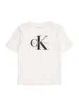 Calvin Klein Jeans Tričko  sivá / čierna / biela