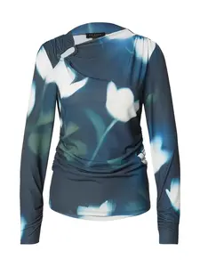 Ted Baker Tričko 'TURALA'  námornícka modrá / jedľová / šedobiela