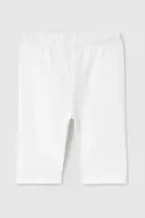 Dětské legíny Mayoral bílá barva, hladké, 706