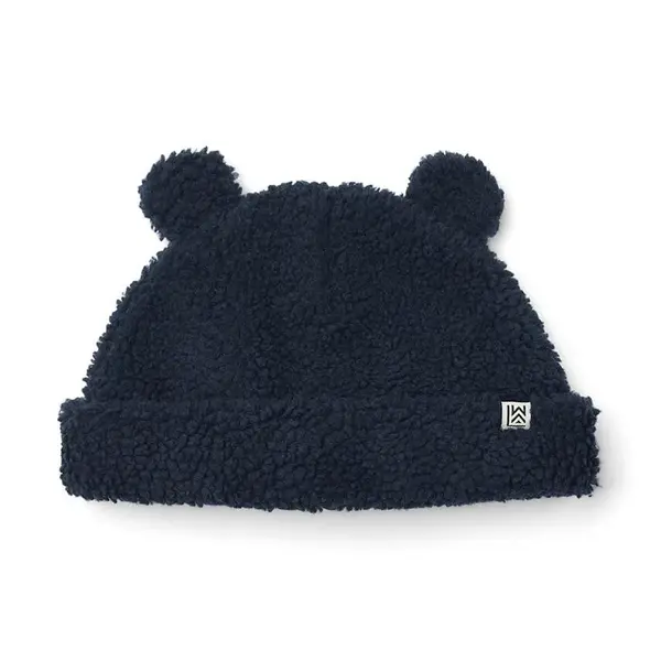 Dětska čepice Liewood tmavomodrá barva