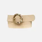 Béžový dámský pásek Geox - Dámské