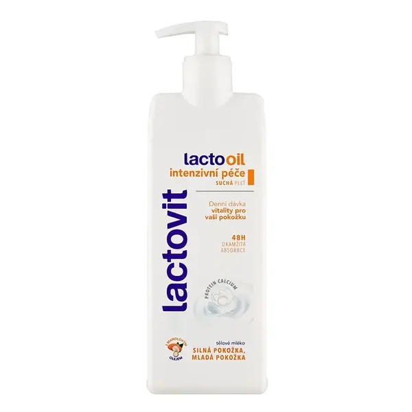 LACTOVIT Lactooil telové mlieko intenzívna starostlivosť 400 ml