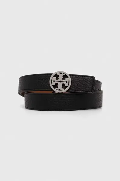 Oboustranný kožený pásek Tory Burch 1" Miller Reversible