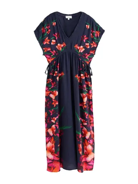 B by Ted Baker Plážové šaty  námornícka modrá / zelená / oranžová / ružová