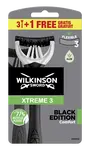 7008722W Wilkinson Xtreme 3 Black Edition holiaci strojček (3+1 ks)