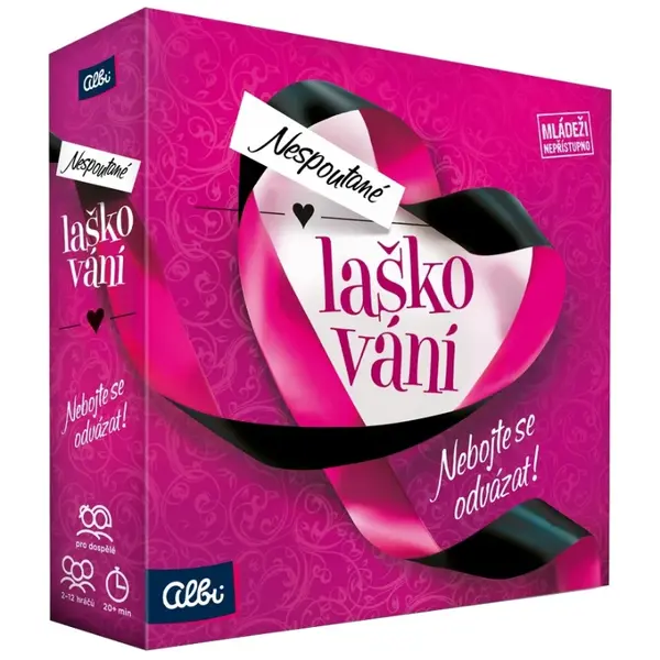 Albi Nespoutané laškování – erotická stolní hra