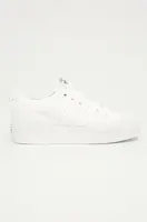 Tenisky adidas Originals Nizza Platform dámské, bílá barva, FV5322