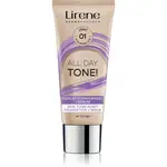 Lirene ALL DAY TONE! hydratační make-up pro zářivý vzhled pleti odstín 01 Light 30 ml
