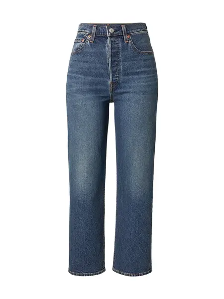 LEVI'S ® Džínsy 'Ribcage Straight Ankle'  tmavomodrá