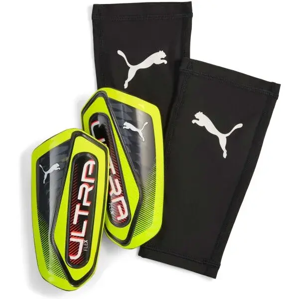 Puma ULTRA FLEX SLEEVE Fotbalové chrániče, černá, velikost