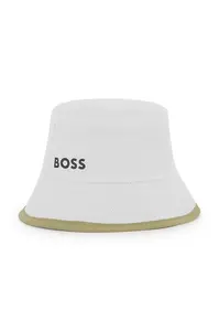 BOSS Dětský oboustranný klobouk BOSS