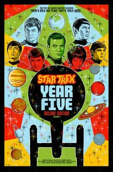 Star Trek: Year Five Deluxe Edition--Book One - Jackson Lanzing, Collin Kelly