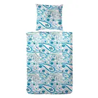 POVLEČENÍ, makosatén, modrá, 135/200 cm