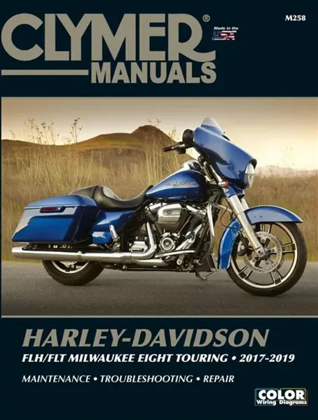 Clymer Harley-Davidson FLH/FLT Milwaukee Eight Touring 2017-2019 Repair Manual - Ron Wright