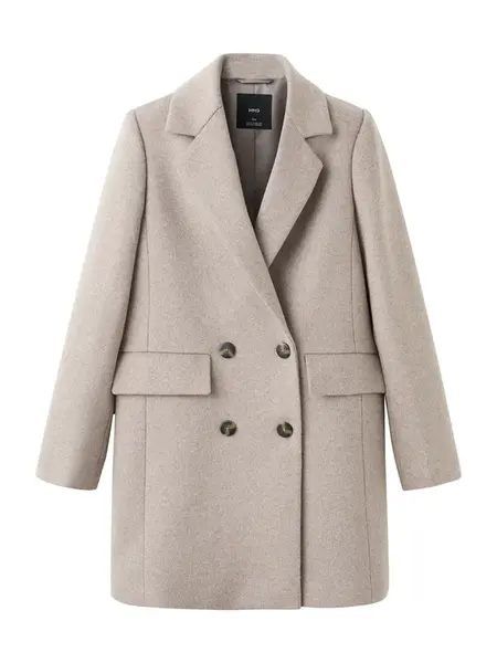 MANGO Prechodný kabát 'DALI'  sépiová