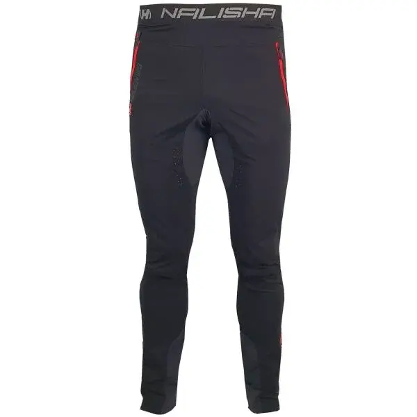 HAVEN NALISHA SLIMFIT LONG Unisex cyklo kalhoty, černá, velikost