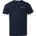 PROGRESS HALVOR Pánske športové tričko s merinom, tmavo modrá, veľkosť