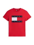 Tommy Jeans Tričko  námornícka modrá / červená / biela