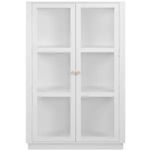 MID.YOU VITRÍNA, bílá, 100/150/40 cm