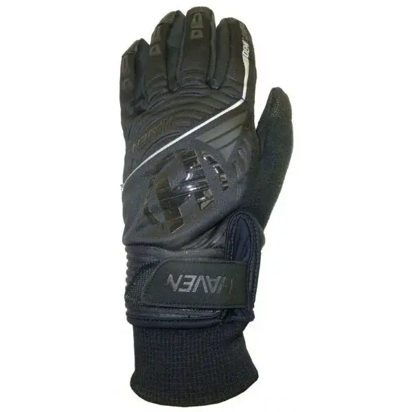 HAVEN DEMO SEVERE Zimné cyklistické rukavice, čierna, veľkosť