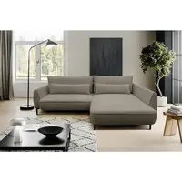 MID.YOU ROHOVÁ SEDAČKA, textil, béžová