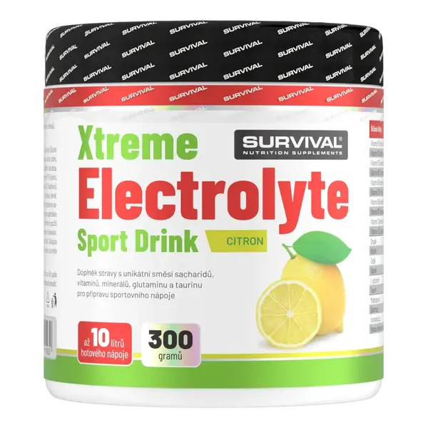 Survival Xtreme Electrolyte Sport Drink 300 g citron