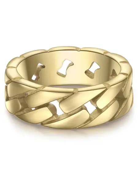 True Rebels Prsteň  zlatá žltá